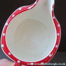 Load image into Gallery viewer, 1950s Red Domino Midwinter Stylecraft Milk Jug and Sugar Bowl
