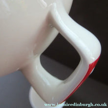 Load image into Gallery viewer, 1950s Red Domino Midwinter Stylecraft Milk Jug and Sugar Bowl
