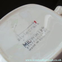 Load image into Gallery viewer, 1950s Red Domino Midwinter Stylecraft Milk Jug and Sugar Bowl
