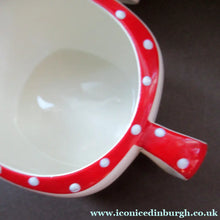 Load image into Gallery viewer, 1950s Red Domino Midwinter Stylecraft Milk Jug and Sugar Bowl
