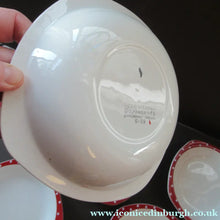 Load image into Gallery viewer, 1950s Red Domino Midwinter Stylecraft Soup Bowl
