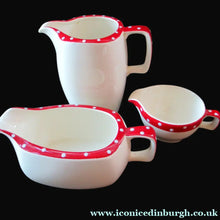 Load image into Gallery viewer, 1950s Red Domino Stylecraft Three Jugs
