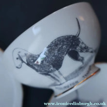 Load image into Gallery viewer, JOB LOT: 1950s Vintage Royal Grafton China Items with BEDLINGTON TERRIER Decoration 

