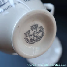 Load image into Gallery viewer, 1950s Vintage Royal Grafton TRIO with BEDLINGTON TERRIER Decoration (Cup, Saucer and Side Plate). FOUR AVAILABLE
