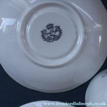 Load image into Gallery viewer, 1950s Vintage Royal Grafton TRIO with BEDLINGTON TERRIER Decoration (Cup, Saucer and Side Plate). FOUR AVAILABLE
