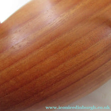 Load image into Gallery viewer, Vintage 1960s Turned Solid Teak Table Lamp
