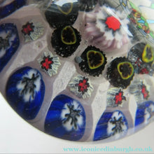Load image into Gallery viewer, 1950s Vasart Scottish Glass Millefiori Paperweight

