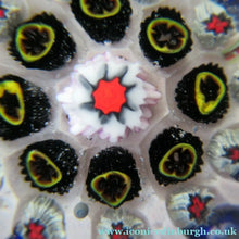 Load image into Gallery viewer, 1950s Vasart Scottish Glass Millefiori Paperweight
