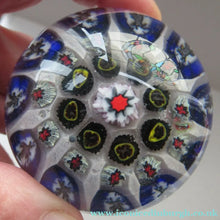 Load image into Gallery viewer, 1950s Vasart Scottish Glass Millefiori Paperweight
