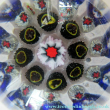 Load image into Gallery viewer, 1950s Vasart Scottish Glass Millefiori Paperweight

