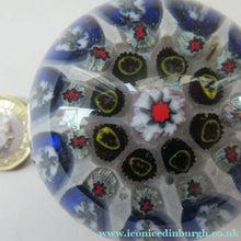 Load image into Gallery viewer, 1950s Vasart Scottish Glass Millefiori Paperweight
