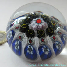 Load image into Gallery viewer, 1950s Vasart Scottish Glass Millefiori Paperweight
