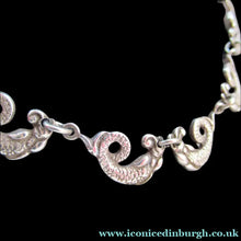 Load image into Gallery viewer, Vintage Iona Silver Necklace John Hart after Alexander Ritchie Scottish Silver
