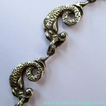 Load image into Gallery viewer, Vintage Iona Silver Necklace John Hart after Alexander Ritchie Scottish Silver
