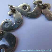 Load image into Gallery viewer, Vintage Iona Silver Necklace John Hart after Alexander Ritchie Scottish Silver
