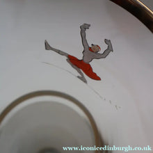 Load image into Gallery viewer, 1950s. Set of FIVE Good Quality Tall Schooners or Beer Glasses with Skaters
