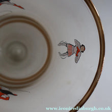 Load image into Gallery viewer, 1950s. Set of FIVE Good Quality Tall Schooners or Beer Glasses with Skaters
