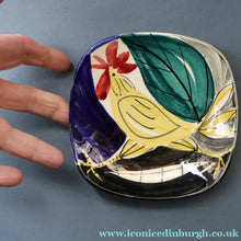 Load image into Gallery viewer, 1950s Norwegian STAVANGERFLINT Decorative Plate with Abstract Bird. Designed by Inger Waage

