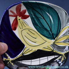 Load image into Gallery viewer, 1950s Norwegian STAVANGERFLINT Decorative Plate with Abstract Bird. Designed by Inger Waage

