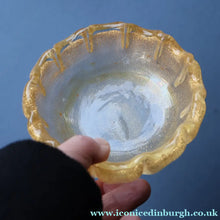 Load image into Gallery viewer, PAIR of Small 1950s Barovier &amp; Toso MURANO 'Cordonato d'Oro' gold leaf glass bowls
