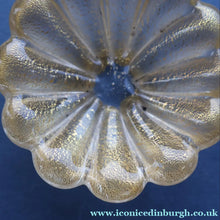Load image into Gallery viewer, PAIR of Small 1950s Barovier &amp; Toso MURANO 'Cordonato d'Oro' gold leaf glass bowls
