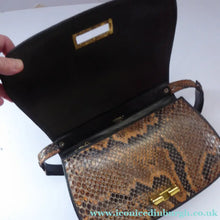 Load image into Gallery viewer, Vintage Designer Handbag by Zimmermann Nairobi. 1950s Snakeskin 
