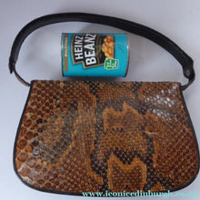 Load image into Gallery viewer, Vintage Designer Handbag by Zimmermann Nairobi. 1950s Snakeskin 
