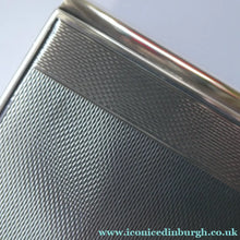 Load image into Gallery viewer, 1950s Silver Hallmarked Cigarette Box Scottish Farming Presentation Award
