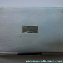 Load image into Gallery viewer, 1950s Silver Hallmarked Cigarette Box Scottish Farming Presentation Award
