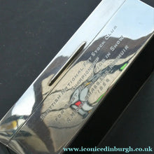 Load image into Gallery viewer, 1950s Silver Hallmarked Cigarette Box Scottish Farming Presentation Award
