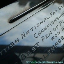Load image into Gallery viewer, 1950s Silver Hallmarked Cigarette Box Scottish Farming Presentation Award
