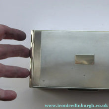 Load image into Gallery viewer, 1950s Silver Hallmarked Cigarette Box Scottish Farming Presentation Award
