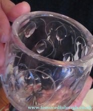 Load image into Gallery viewer, Large Stuart Crystal Cut Glass Vase after JOHN LUXTON. Height 8 1/2 inches. - VINTAGE CRYSTAL GLASSES
