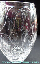 Load image into Gallery viewer, Large Stuart Crystal Cut Glass Vase after JOHN LUXTON. Height 8 1/2 inches. - VINTAGE CRYSTAL GLASSES

