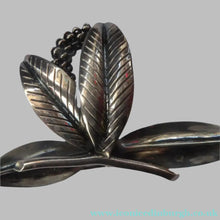 Load image into Gallery viewer, Stylish Scandinavian ANTON MICHELSEN Vintage 1950s Danish Silver Brooch. Signed AM below a Crown
