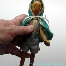 Load image into Gallery viewer, Set of Three Little Vintage 1950s WOODEN DOLLS. Made in Poland
