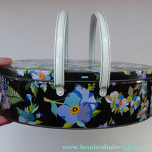 Load image into Gallery viewer, 1950s Tin with Twin Handles. Lovely Sewing Box or Work Box
