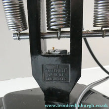 Load image into Gallery viewer, 1950s Type 1227 BLACK Anglepoise Lamp by Herbert Terry &amp; Sons, Redditch. REWIRED
