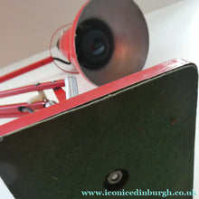 Load image into Gallery viewer, 1950s Type 1227 RED Anglepoise Lamp by Herbert Terry &amp; Sons, Redditch. ALL ORIGINAL
