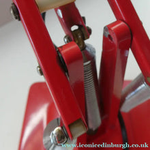 Load image into Gallery viewer, 1950s Type 1227 RED Anglepoise Lamp by Herbert Terry &amp; Sons, Redditch. ALL ORIGINAL
