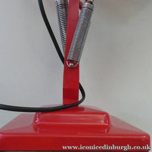 Load image into Gallery viewer, 1950s Type 1227 RED Anglepoise Lamp by Herbert Terry &amp; Sons, Redditch. ALL ORIGINAL
