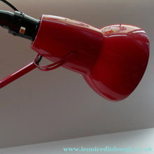 Load image into Gallery viewer, 1950s Type 1227 RED Anglepoise Lamp by Herbert Terry &amp; Sons, Redditch. ALL ORIGINAL
