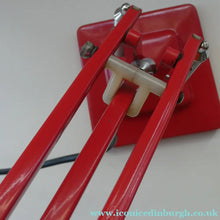 Load image into Gallery viewer, 1950s Type 1227 RED Anglepoise Lamp by Herbert Terry &amp; Sons, Redditch. ALL ORIGINAL
