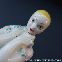 Load image into Gallery viewer, UKRAINE POTTERY. Vintage 1950s Figurine of a Girl. Baranivka Porcelain Factory
