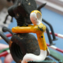 Load image into Gallery viewer,  Vintage 1950s Hand-Made Painted Nuts and Bolts Model of Showjumpers
