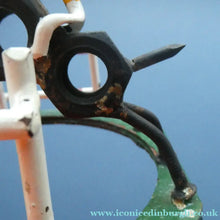 Load image into Gallery viewer,  Vintage 1950s Hand-Made Painted Nuts and Bolts Model of Showjumpers

