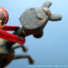 Load image into Gallery viewer,  Vintage 1950s Hand-Made Painted Nuts and Bolts Model of Showjumpers

