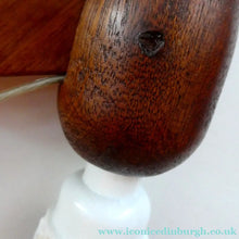 Load image into Gallery viewer, Unusual Vintage TEAK Scissor / Concertina Action Wall Lamp. Mid-Century Danish Design
