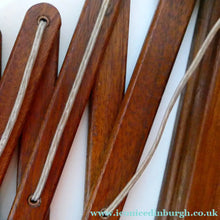 Load image into Gallery viewer, Unusual Vintage TEAK Scissor / Concertina Action Wall Lamp. Mid-Century Danish Design
