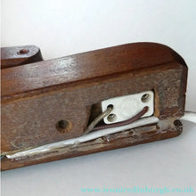 Load image into Gallery viewer, Unusual Vintage TEAK Scissor / Concertina Action Wall Lamp. Mid-Century Danish Design
